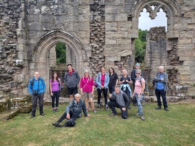 Exploring Spofforth Castle
